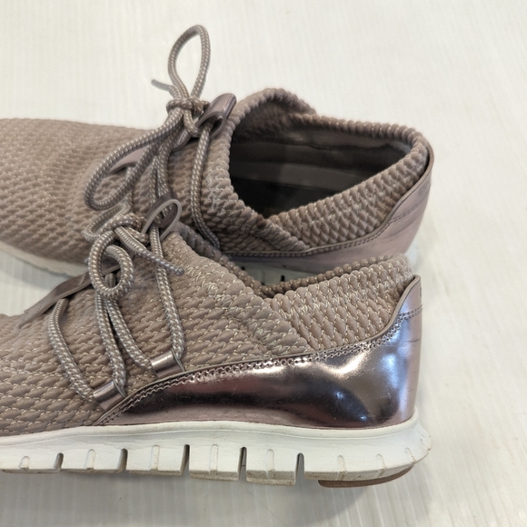 COLE HAAN Zero Grand Rose Gold Lace-up Lightweight Running Shoes - Picture 13 of 13